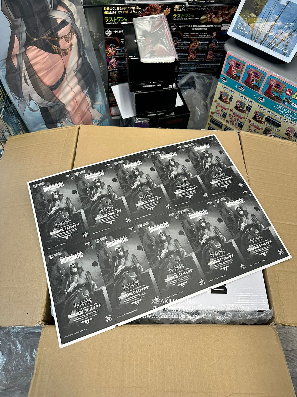 Thumbnail: AMUSEMENT ICHIBANKUJI NARUTO SHIPPUDEN DIORAMATIC ITACHI UCHIHA 遊藝場限定一番賞 宇智波鼬