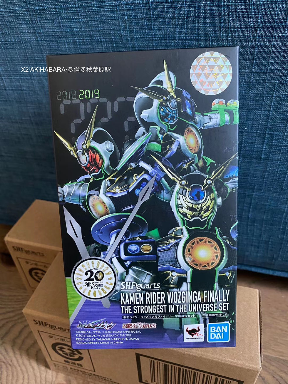 縮圖：S.H.Figuarts KAMEN RIDER WOZGINGA FINALLY THE STRONGEST IN THE UNIVERSE SET 銀河宇宙