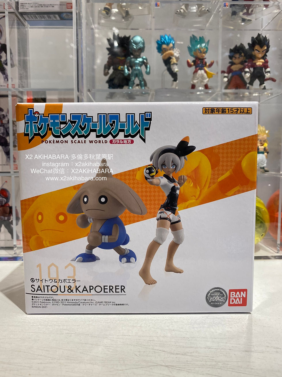 縮圖：POKEMON SCALE WORLD【GALAR 伽勒爾地區篇 】SAITOU & KAPOERER 彩豆&戰舞郎