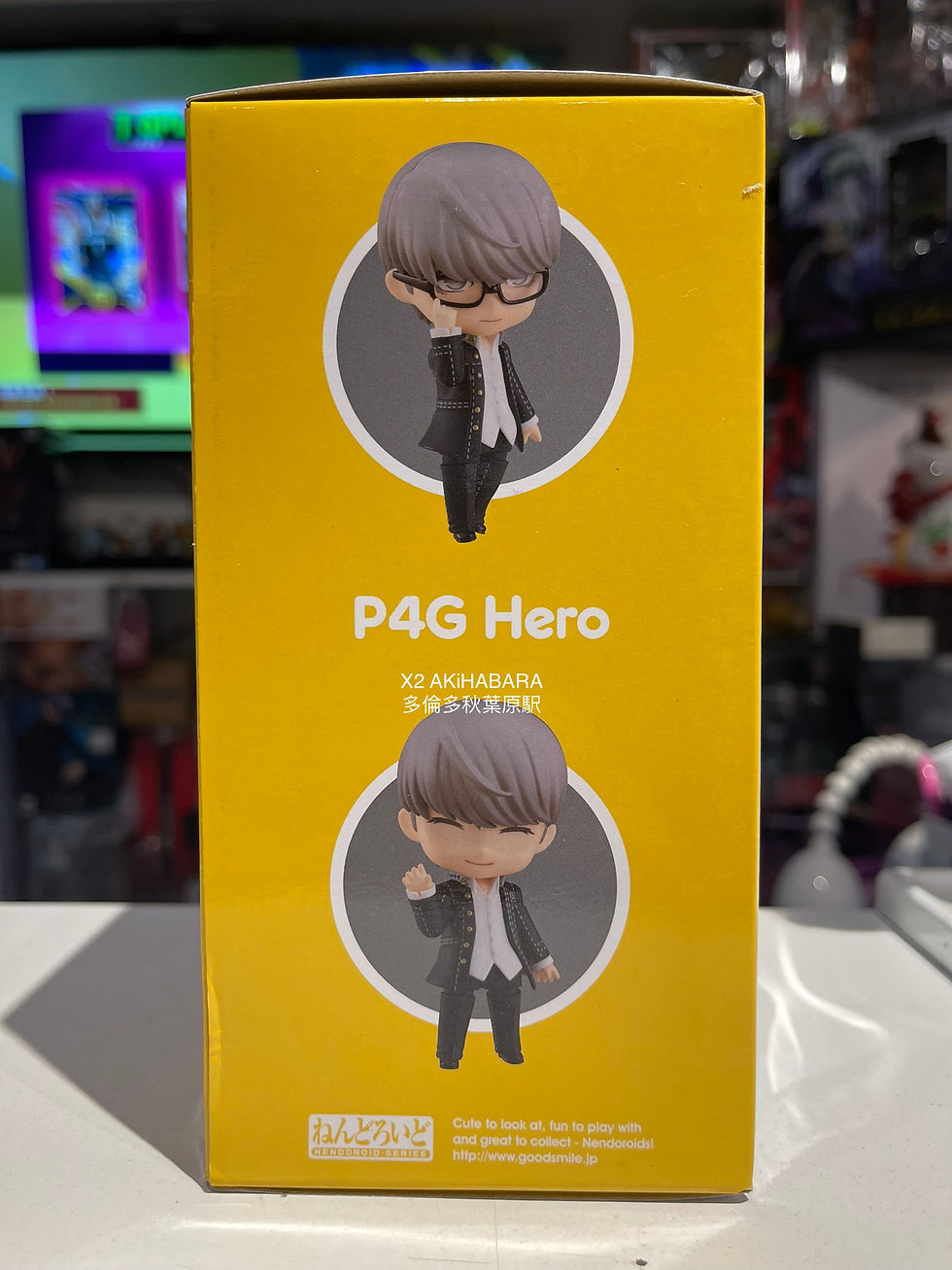 縮圖：NENDOROID No.1607 PERSONA 4 THE GOLDEN P4G Hero 《女神異聞錄4 黃金版》P4G主人公（鳴上悠）