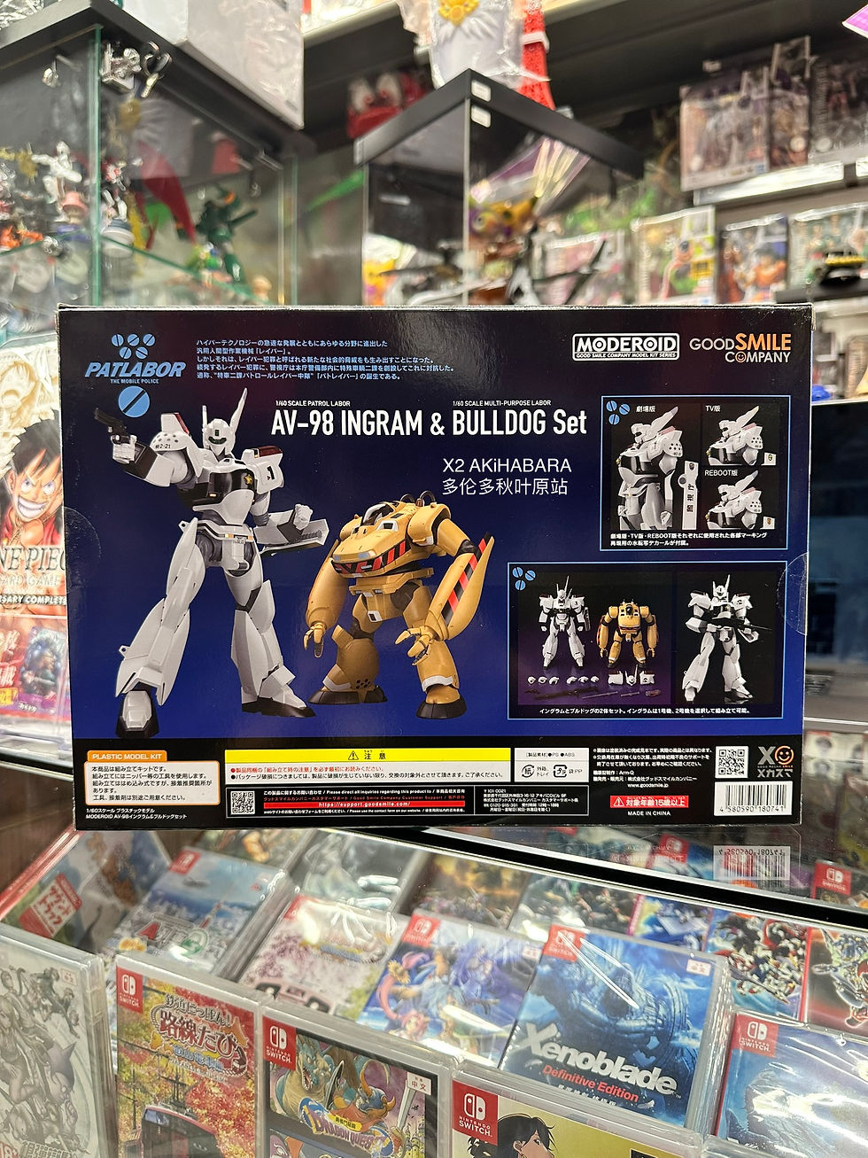 縮圖：MODEROID 1/60 AV-98 INGRAM & BULLDOG SET