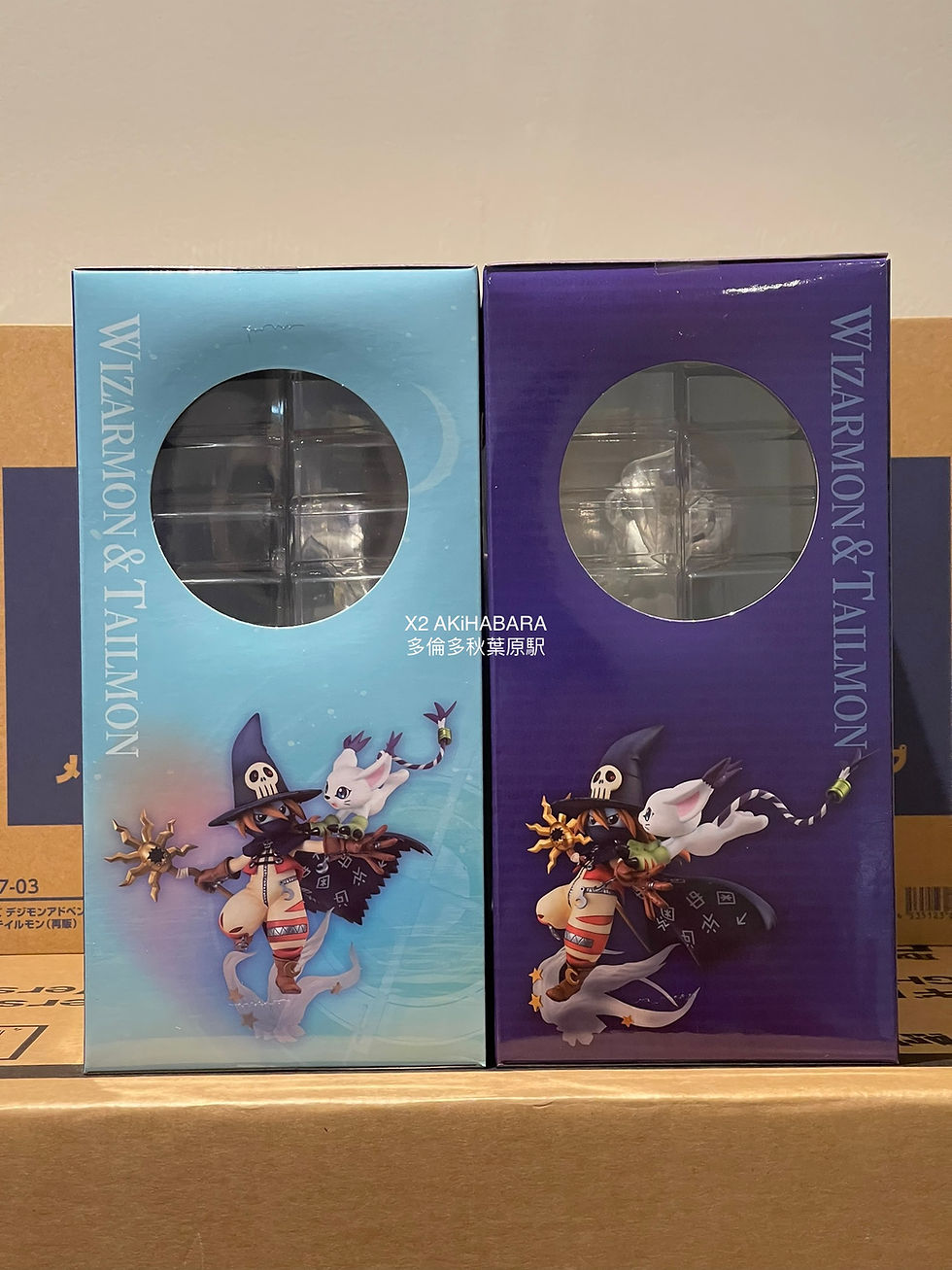 縮圖：G.E.M. DIGIMON ADVENTURE WIZARMON & TAILMON《數碼寶貝大冒險》巫師獸&迪路獸【二次再販】