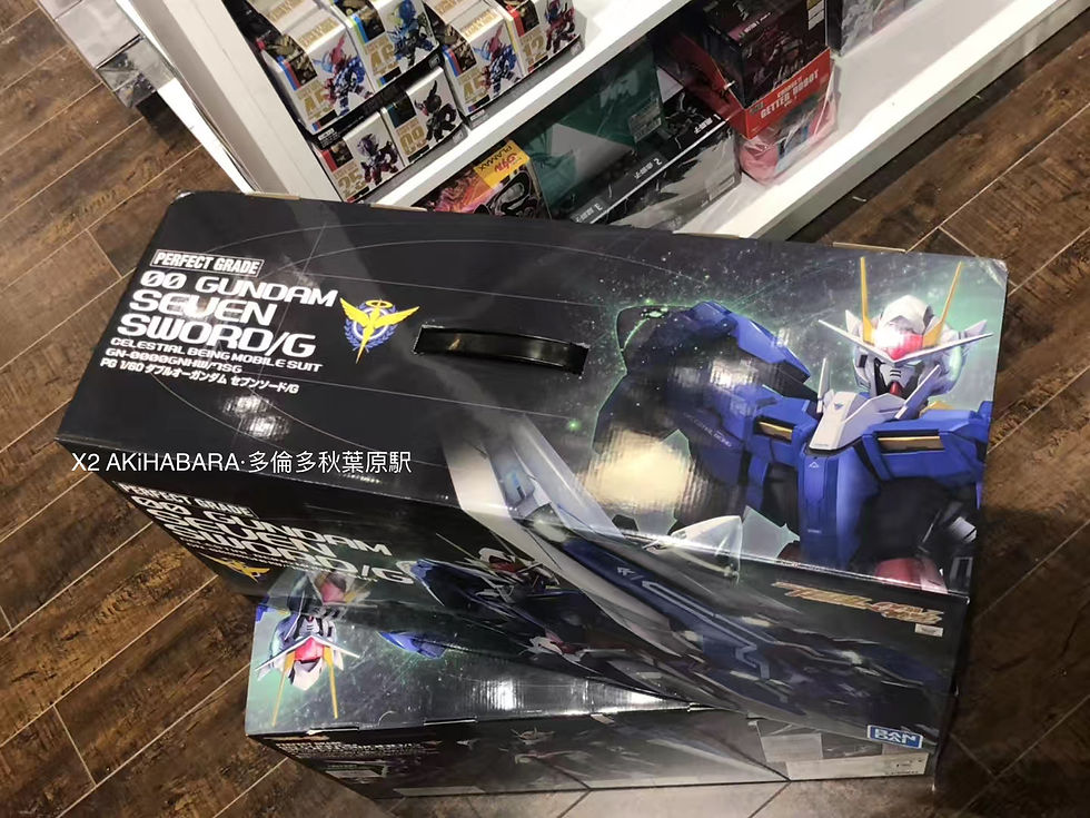 縮圖：PG 1/60 GN0000GNHW/7SG 00 GUNDAM SEVEN SWORD/G 00高達 七劍型