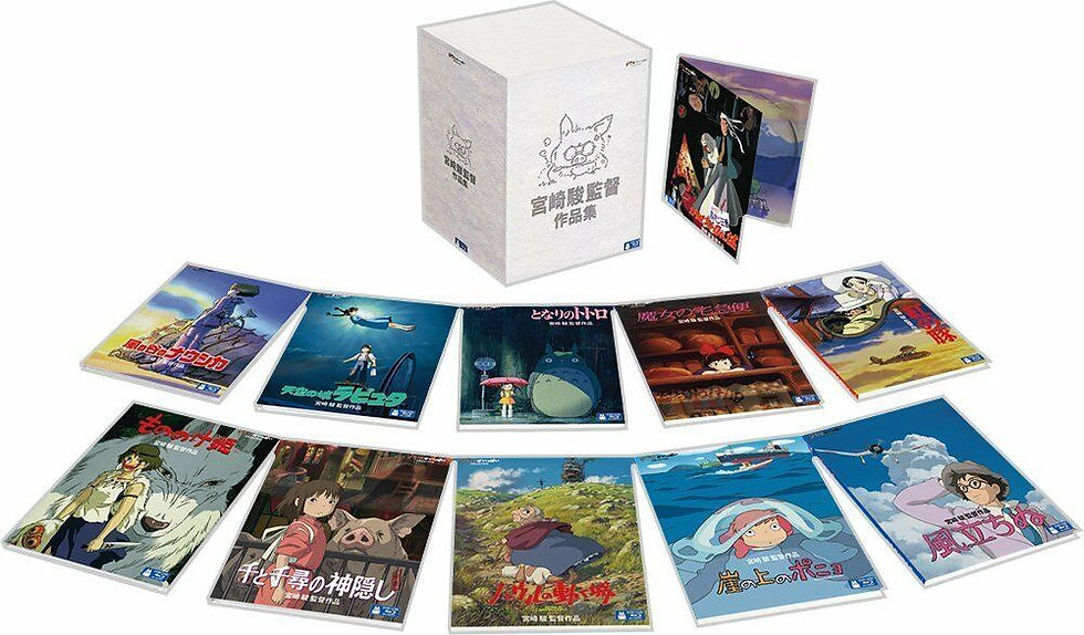 縮圖：Miyazaki Hayao Animation Movie Collection [Blu-ray] 宮崎駿監督作品集【藍光盤】