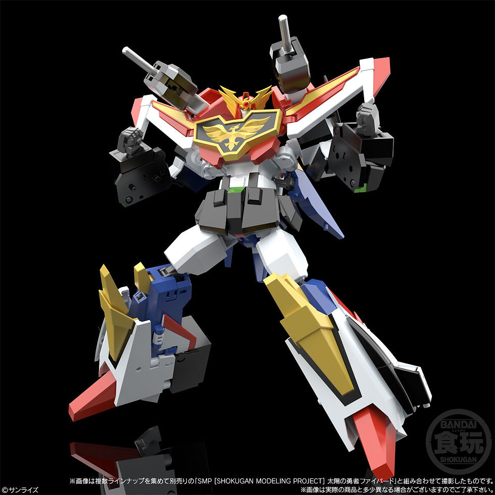 縮圖：SMP BRAVE FIGHTER OF SUN FIGHBIRD 2 太陽勇者 旋風雷鳥號（全3種）