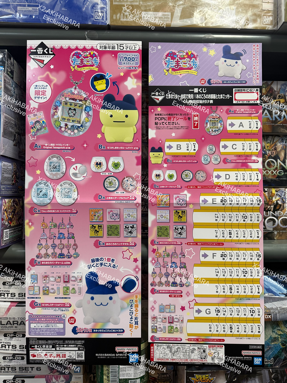 縮圖：ICHIBANKUJI Tamagotchi -Discovered in Reiwa!! The room at that time & Tamagotchi