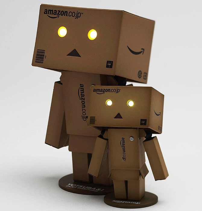 縮圖：REVOLTECH DANBOARD mini "Amzaon box version" 迷你版紙箱人阿愣 日本亞馬遜限定版【amazon.co.jp 限定】
