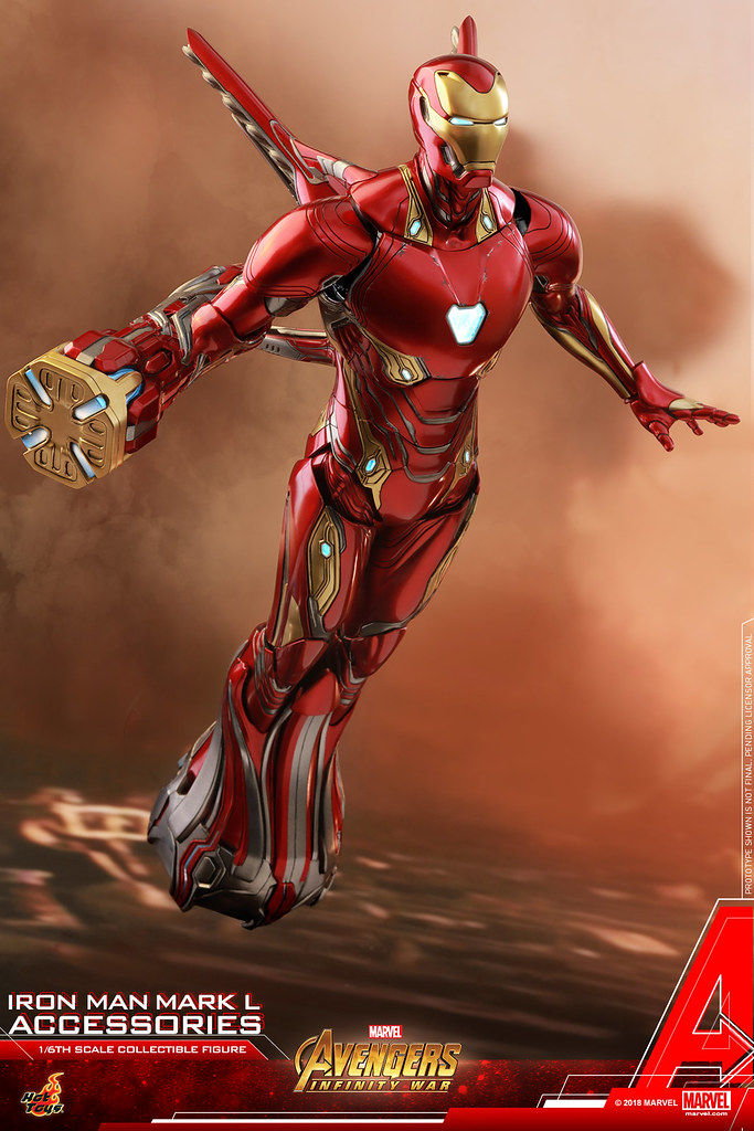 縮圖：ACS004 – Avengers: Infinity War - 1/6th Iron Man Mark L Accessories 鐵俠馬克50配件組