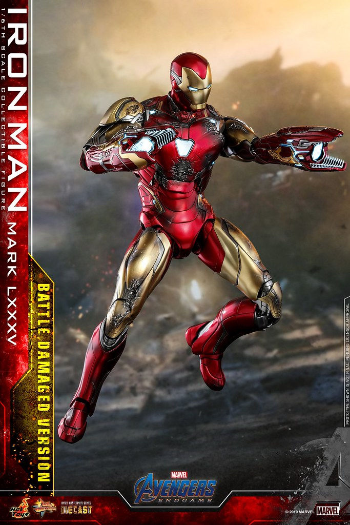Thumbnail: MMS543D33 -Avengers: Endgame- 1/6th IRON MAN MARK LXXXV (Battle Damaged Version)