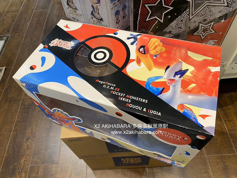 縮圖：G.E.M.EX HOUOU & LUGIA 鳳王＆洛奇亞 (預約特典付)