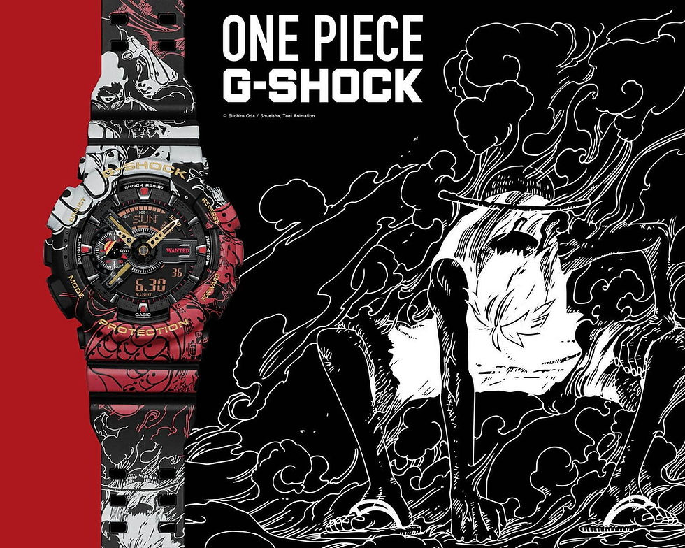 縮圖：CASIO G-SHOCK ONE PIECE LIMITED EDITION 海賊王聯名限定版2020  (GA-110JOP-1A4JR)