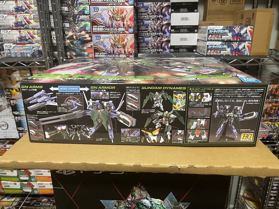 縮圖：HG GUNDAM 00 No.21 1/144 GN ARMS TYPE-D + GUNDAM DYNAMES 力天使高達+GN裝甲D型【再販】