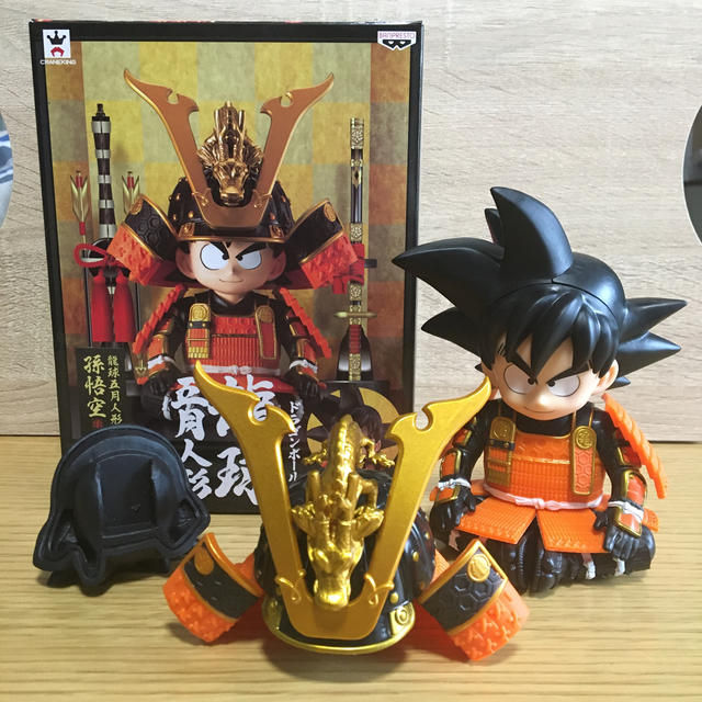 縮圖：DRAGONBALL JAPANESE ARMOR & HELMET SON GOKU 龍球五月人形 孫悟空 A款（再販）