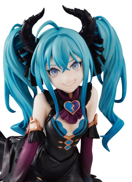 Thumbnail: Noodle Stopper Figure Hatsune Miku Villan Ver. 初音未來 小惡魔造型 杯麵蓋手辦