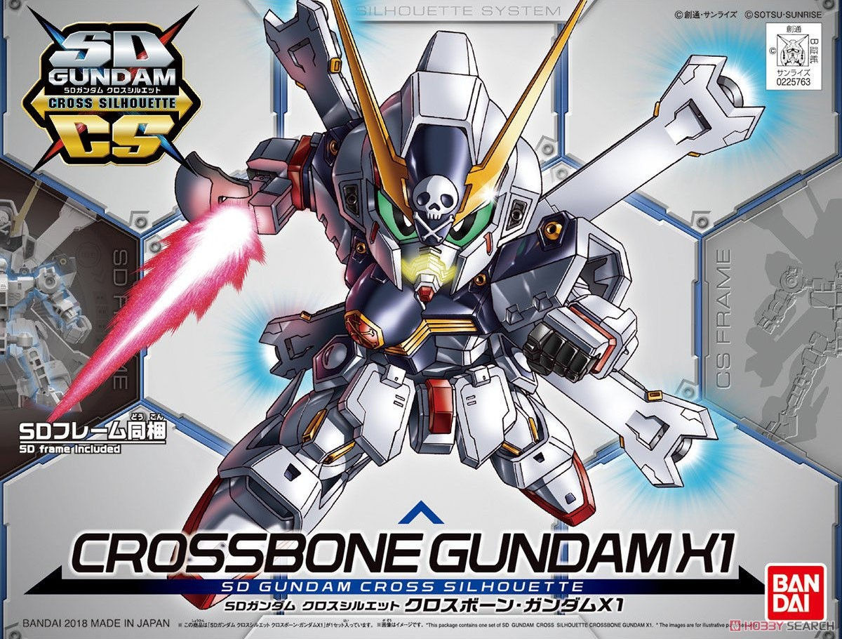 SDCS #02 CROSSBONE GUNDAM X1 海盜高達X1