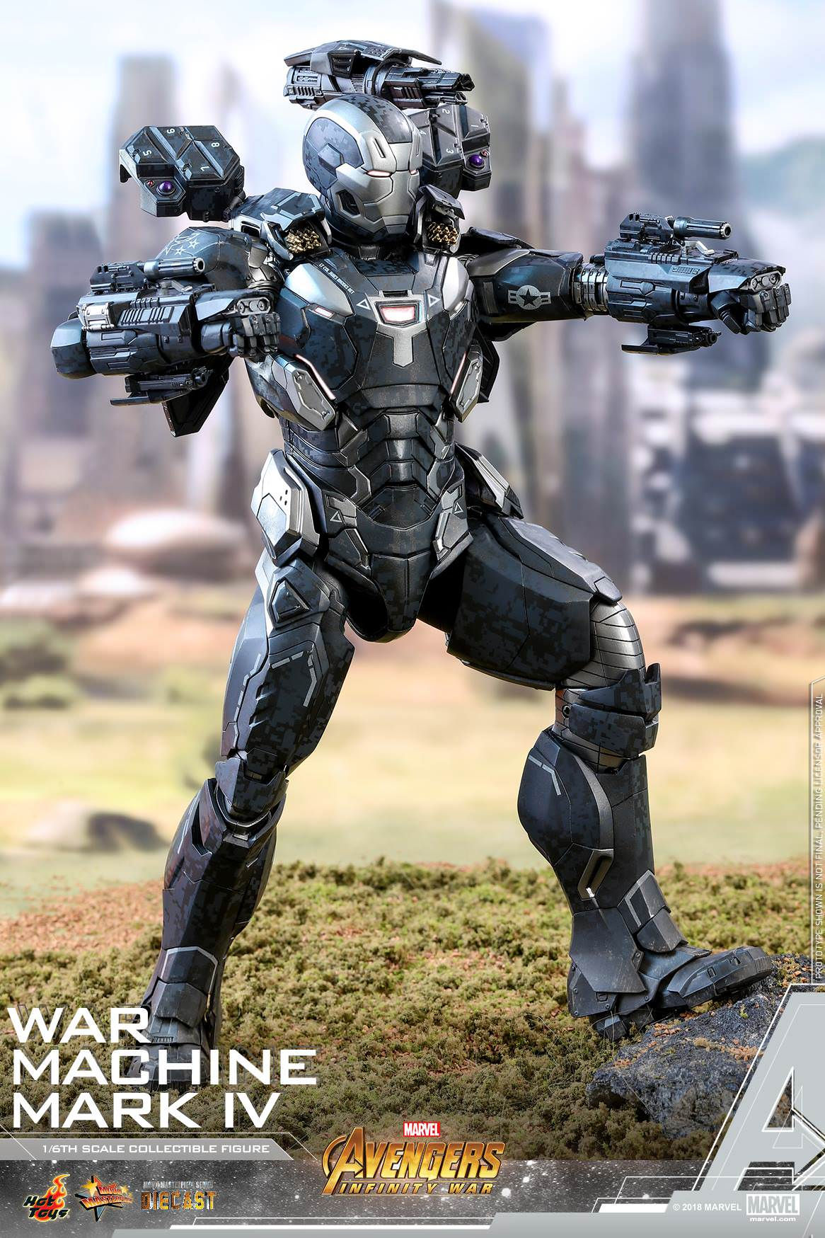 MMS499D26 –Avengers: Infinity War - 1/6th War Machine Mark IV SP 戰爭機器 馬克4 特別版