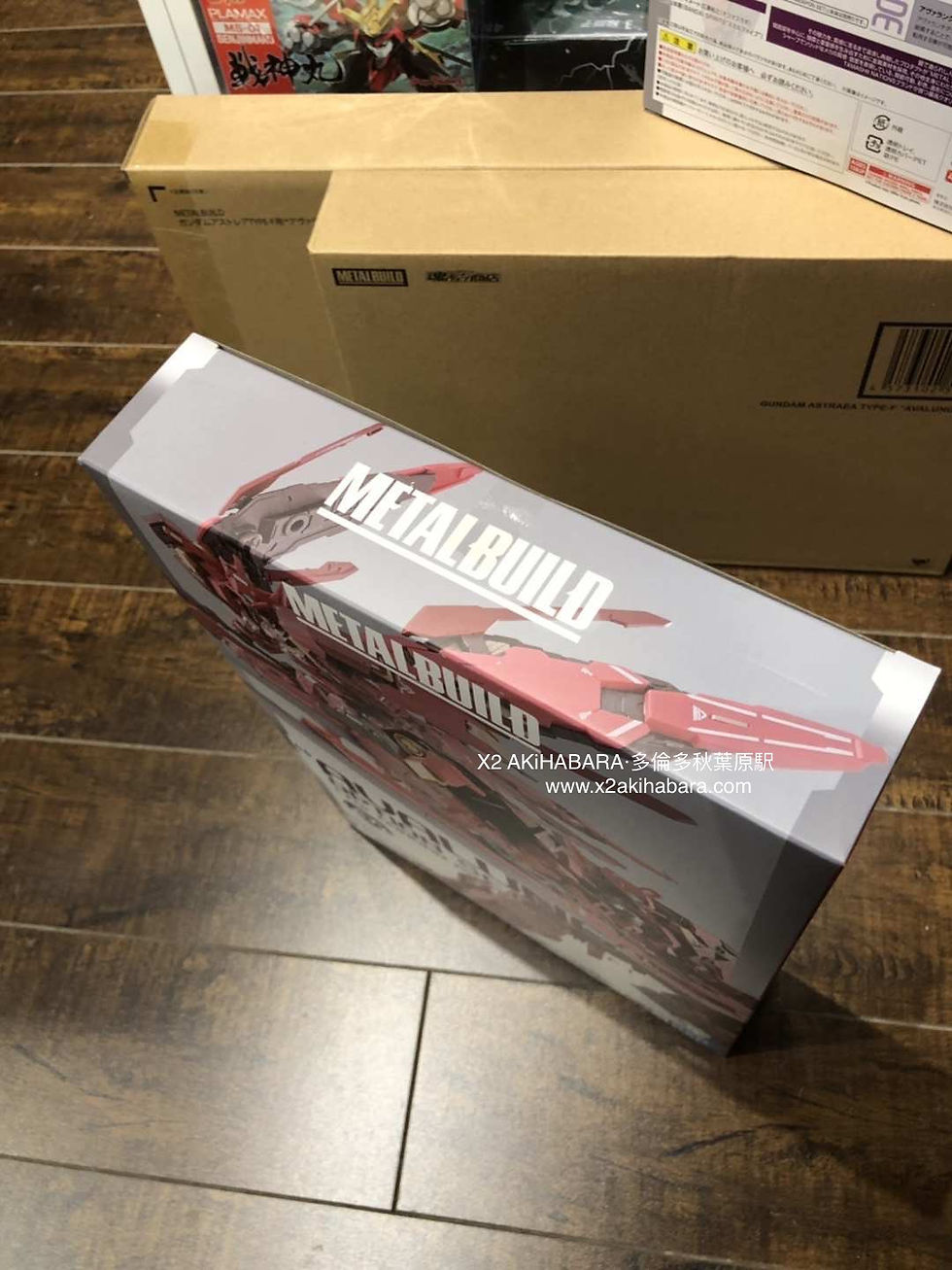 縮圖：METALBUILD “AVALUNG” OPTION SET FOR GUNDAM ASTRAEA TYPE-F 正義女神高達F型用「雪崩突進組件」套組
