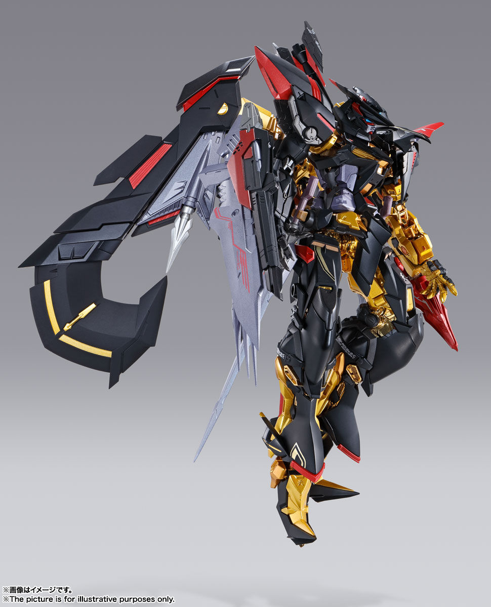 縮圖：METALBUILD GUNDAM ASTRAY GOLD FRAME AMATSU MINA 金色異端高達 天蜜娜（天空の皇女Ver.）