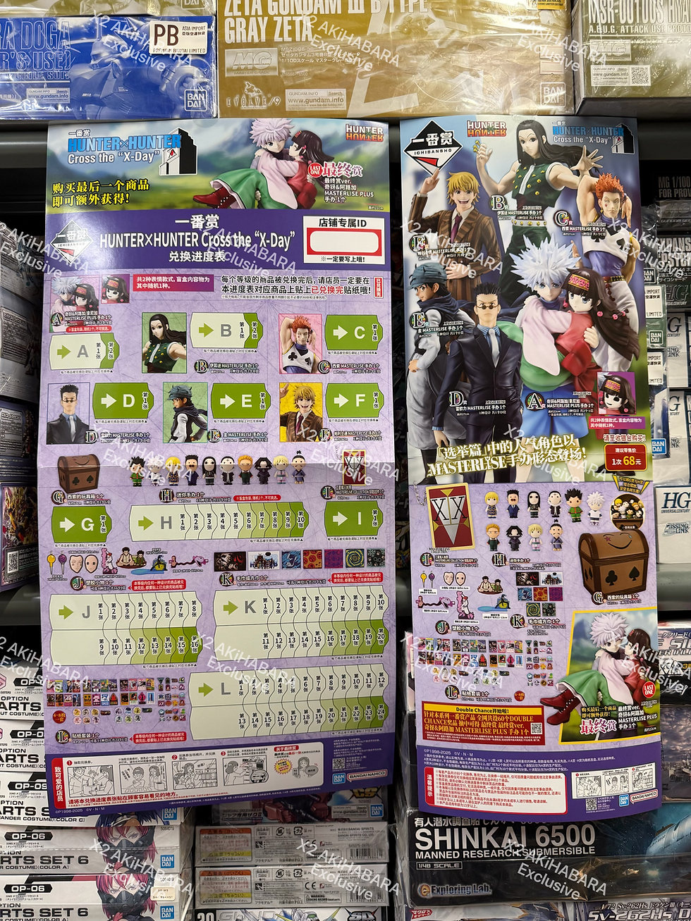 Thumbnail: ICHIBANKUJI HUNTER X HUNTER Cross the “X-Day”【ASIA Version】