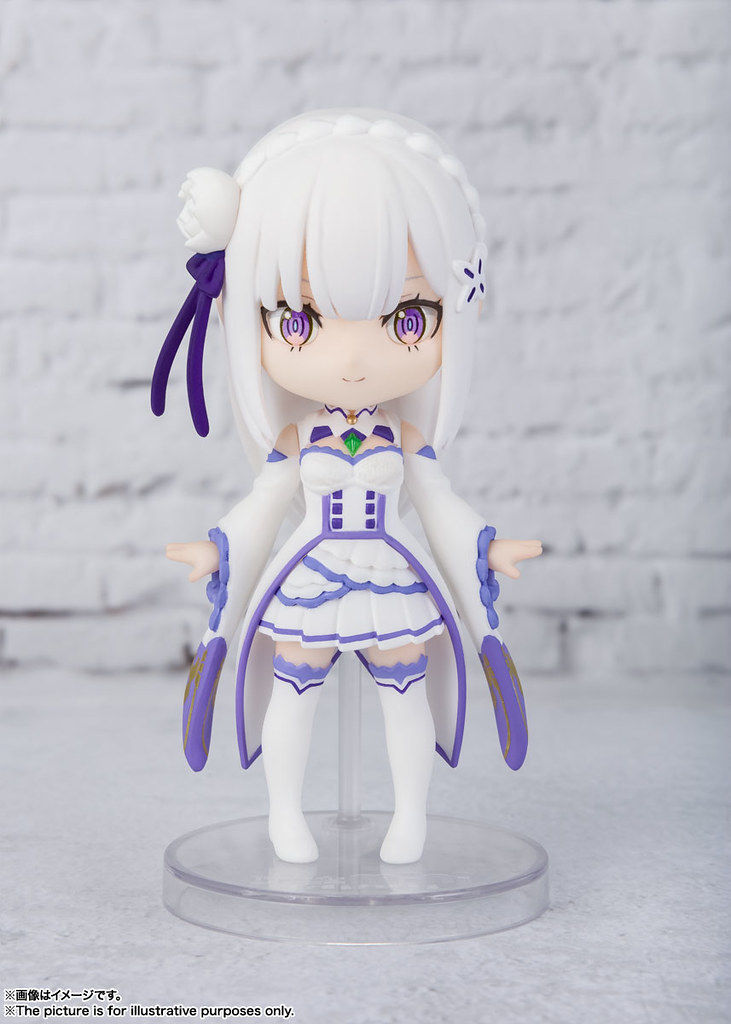 縮圖：Figuarts mini 036 Emilia / 037 Echidna《Re:從零開始的異世界生活》愛蜜莉雅 & 艾姬多娜