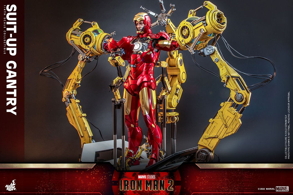 縮圖：HotToys ACS012 - Iron Man 2 - 1/4th scale Suit-Up Gantry Collectible【予約終了】