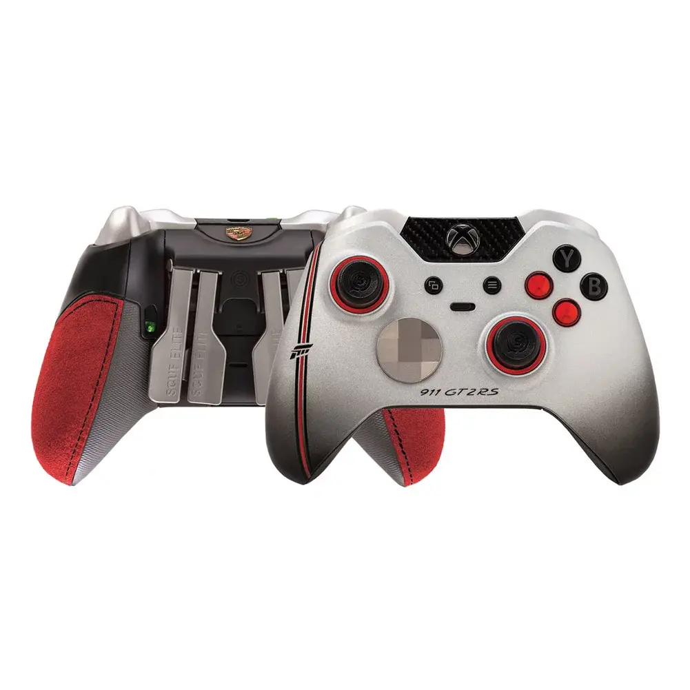 SCUF FORZA ELITE COLLECTOR'S EDITION with Porsche 2018 GT2 RS scale model