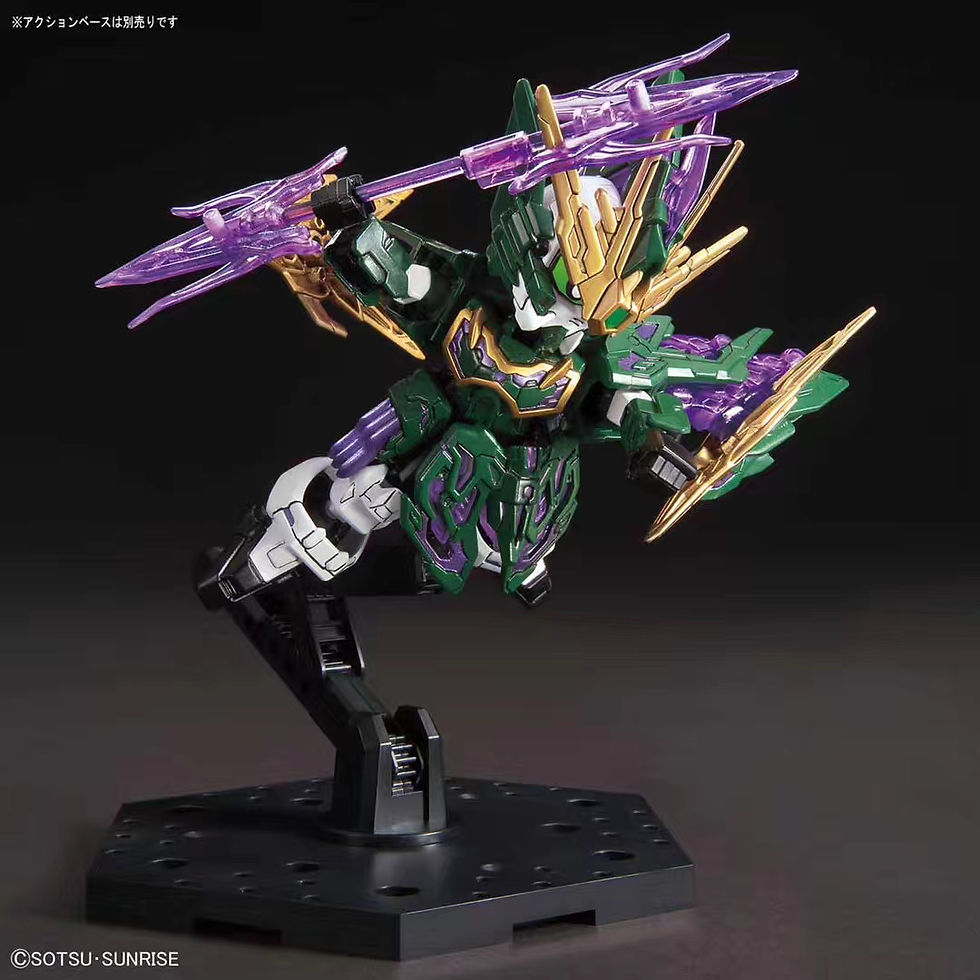 縮圖：SD GUNDAM 三國創傑傳#14 ZHANG HE ALTRON GUNDAM 張郃雙頭龍高達