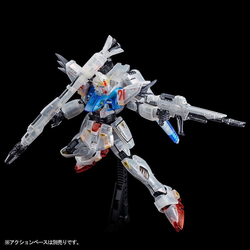 縮圖：MG 1/100 GUNDAM F91 Ver.2.0 AFTERIMAGE COLOR 高達F91 ver.2.0 殘像透明色彩