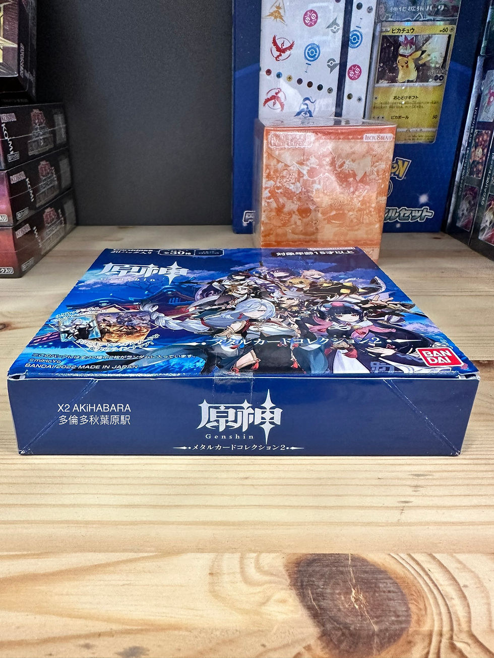 縮圖：Carddass Genshin Impact Metal Card Collection 2《原神》人物主題金屬卡 Vol.2