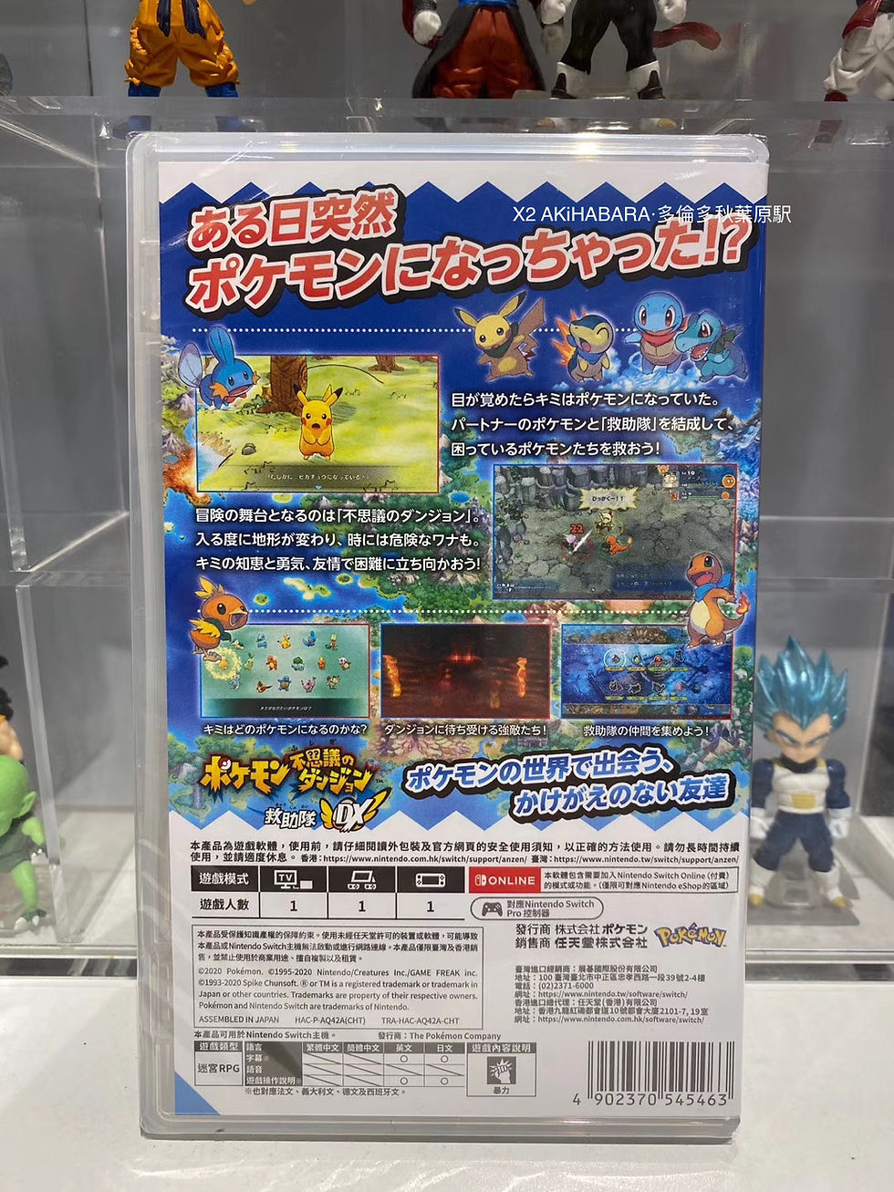 Thumbnail: Pokémon Mystery Dungeon: Rescue Team DX 寶可夢不可思議的迷宮 救難隊DX 日英文版 (JAPANESE/ENGLISH)