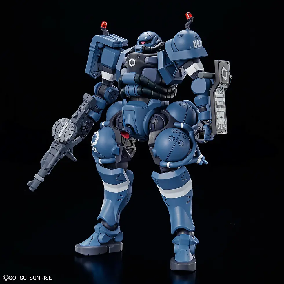 縮圖：HG 1/144 POLICE ZAKU "Mobile Suit Gundam GQuuuuuuX"