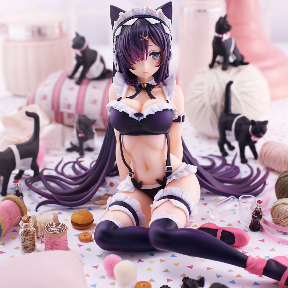 Thumbnail: UNION CREATIVE Mika Pikazo - neko maid「Mika Pikazo 插畫 · 貓女僕」