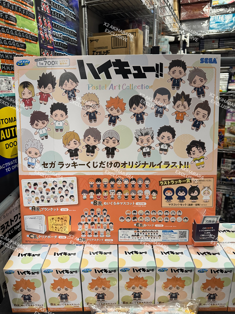 縮圖：SEGA LUCKY KUJI Haikyu!! Pastel Art Collection