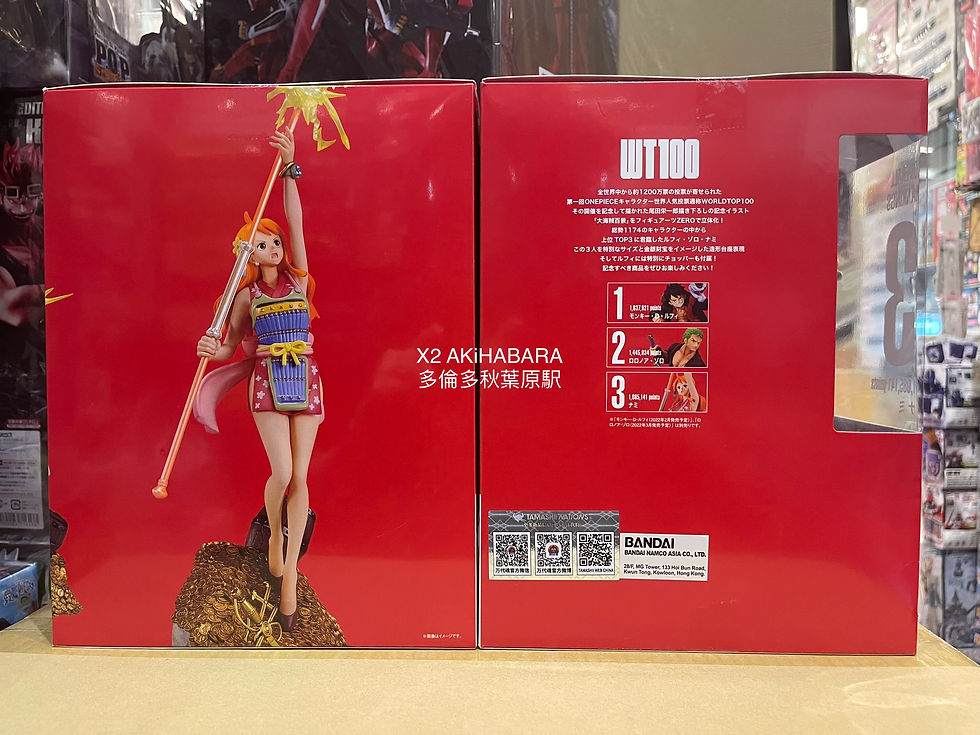 縮圖：Figuarts ZERO Nami DAIKAIZOKU HYAKKEI 娜美（WT100紀念 尾田榮一郎特別繪製 大海賊百景）