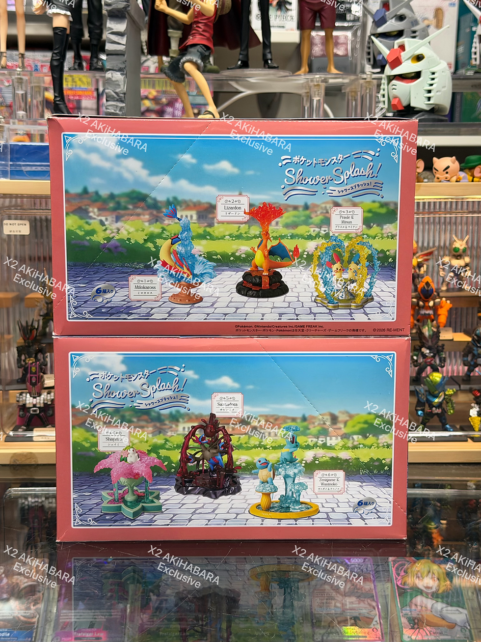 Thumbnail: Re-MeNT Pokemon Shower Splash！ (COMPLETE BOX ALL 6 TYPES)