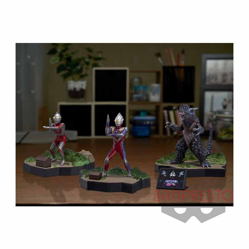 Thumbnail: TOKUSATSU STAGEMENT ULTRAMAN TIGA #49 THE ULTRA STAR《奧特曼迪迦》 特攝場景 #49 奧特之星（全3種）