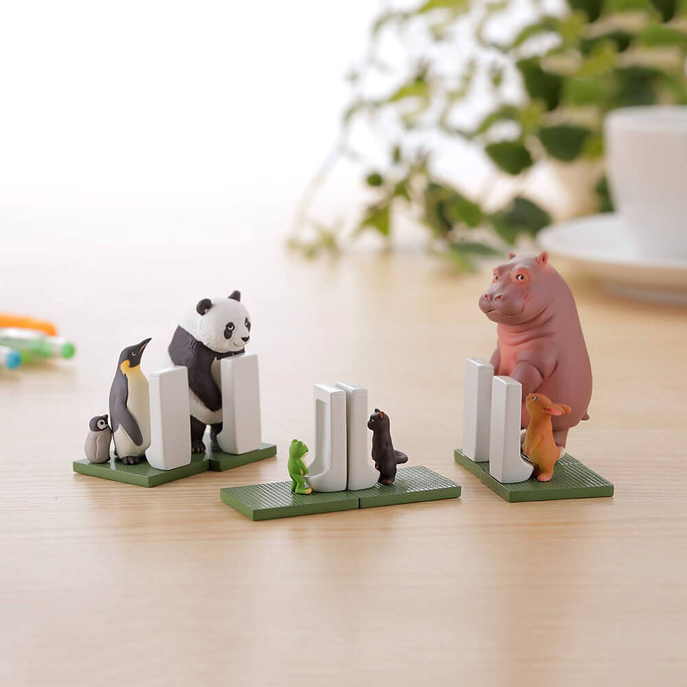 Thumbnail: 海洋堂 CAPSULE Q MUSEUM 佐藤邦雄の動物たち「つれ〇〇〇」2 佐藤邦雄 尿尿的動物 2 (全5種) 的副本