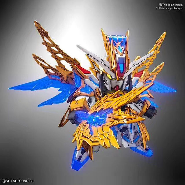 縮圖：SD GUNDAM 三國創傑傳#20 ZHUGE LIANG FREEDOM GUNDAM 諸葛亮自由高達