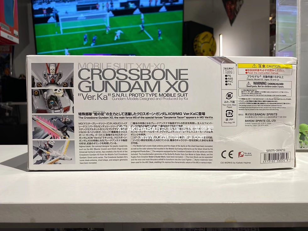 Thumbnail: MG 1/100 XM-X0 CROSSBONE GUNDAM X0 海盜高達X0 "Ver.Ka"