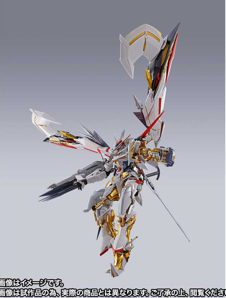 縮圖：METALBUILD GUNDAM ASTRAY GOLD FRAME AMATSU HANA VERSION HANA 金異端高達天哈娜 Ver.華