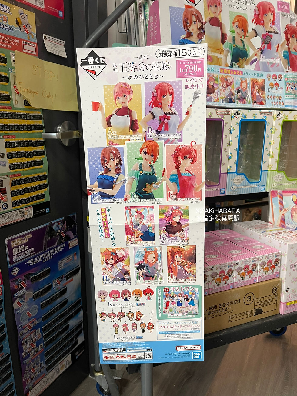 Thumbnail: ICHIBANKUJI The Quintessential Quintuplets Movie Dream Moment 電影《五等分的新娘》～夢想的時刻～