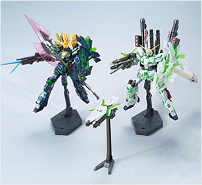 HG ユニコーンガンダム 01 02 Ver.GFT G-リミテッド: Gallery: HGUC 1/144 Unicorn Gundam 01 02 Ver