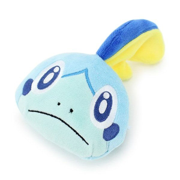 縮圖：ShoPro ポケットモンスター ぬいぐるみフェイスマスコットポーチ メッソン Sobble 淚眼蜥 零錢/小物拉鍊收納包