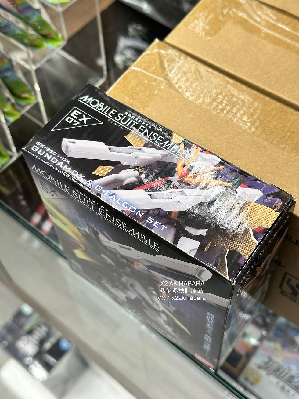 Thumbnail: MOBILE SUIT ENSEMBLE EX07 GX-9901-DX GUNDAM DX & G-FALCON SET 高達DX & G獵鷹套組【二次再販】