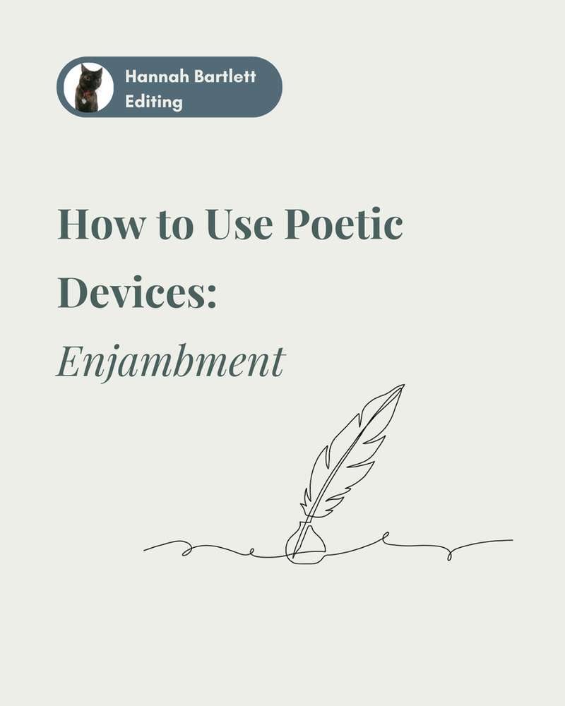 How to Use Poetic Devices: Enjambment