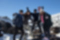 Fun trip with international students, marvelling and enjoying Gods Creation on a snowy mountain