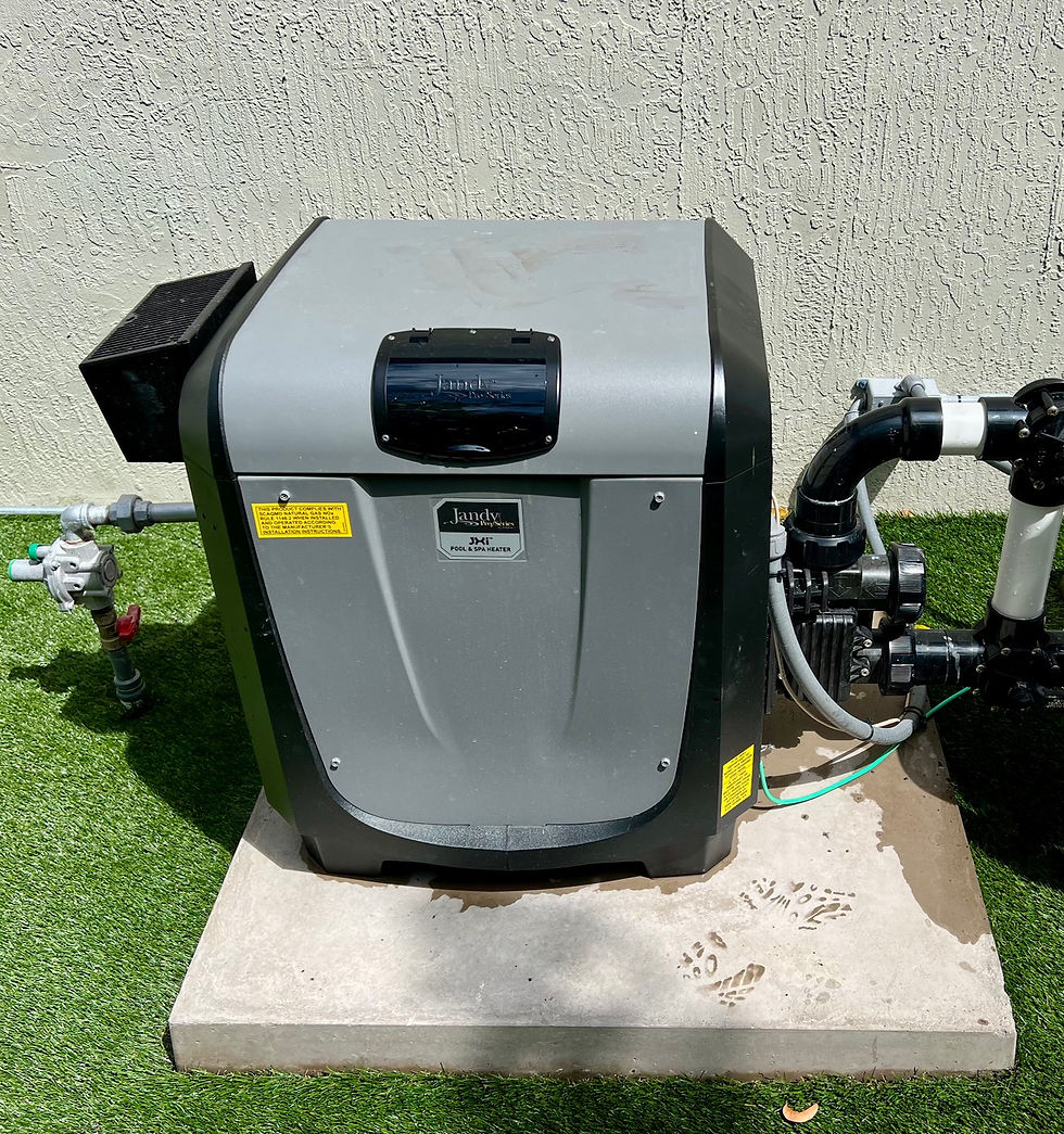 Jandy pool and spa heater