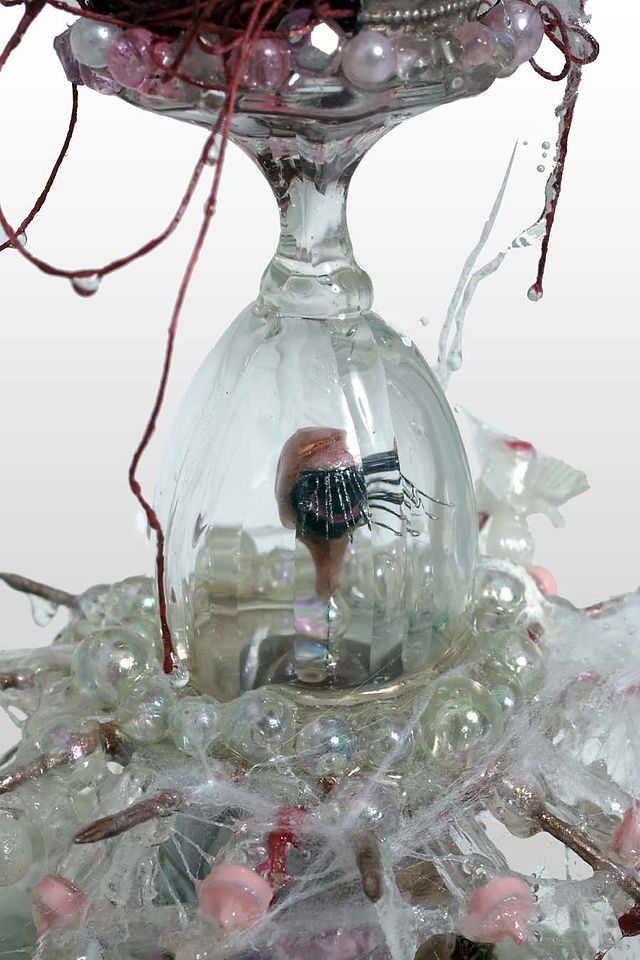 Cropped image of Her Ivory Tower sculpture