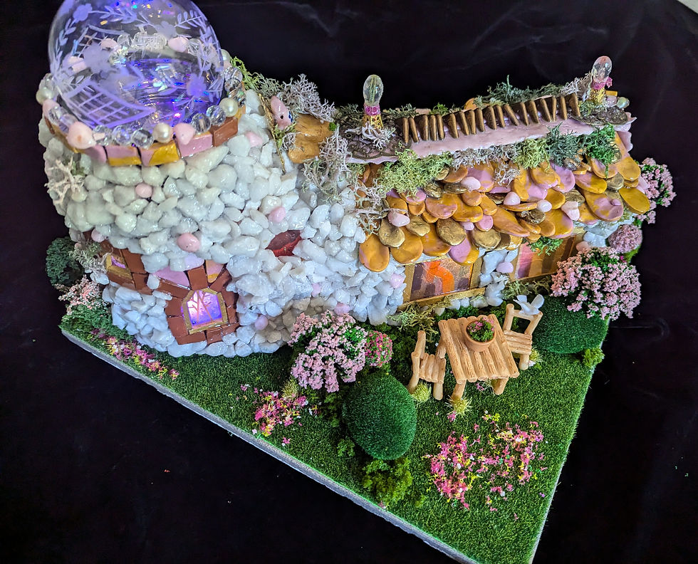 Thumbnail: Pink domed fairy house