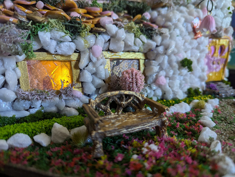 Thumbnail: Pink domed fairy house